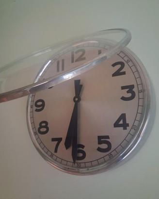 Orologio industriale d'epoca 