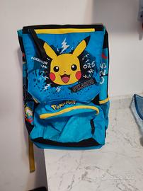 zaino scuola Pokémon 