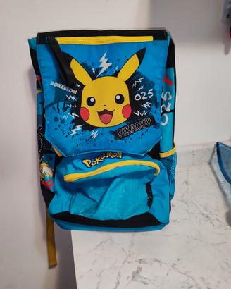 zaino scuola Pokémon 