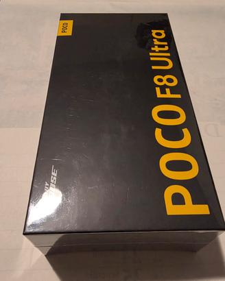 Xiaomi Poco F8 Ultra 512GB Nero Nuovo Sigillato!
