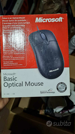 Mouse nuovo laser con filo Microsoft