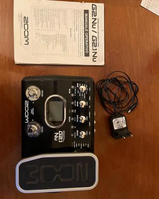 Pedaliera Zoom G2Nu per chitarra elettrica