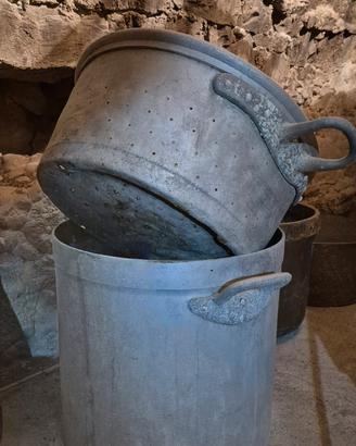 Pentole alluminio vintage