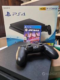 Console PS4 + Gioco F1  2024 + Volante FERRARI