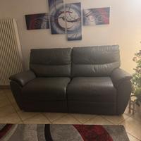 Divano in pelle poltrone e sofà
