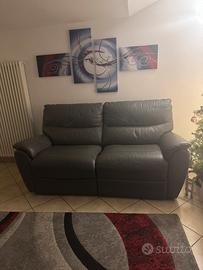 Divano in pelle poltrone e sofà