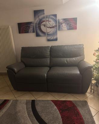 Divano in pelle poltrone e sofà