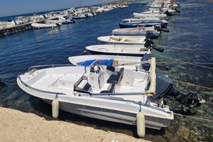 Barca open tecno 5 metri con motore Mariner 25 cv