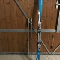 COPPIA DI SCI ROSSIGNOL CM 167 PIU BASTONI 