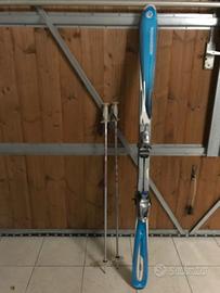 COPPIA DI SCI ROSSIGNOL CM 167 PIU BASTONI 