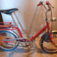 Bici Graziella rossa
