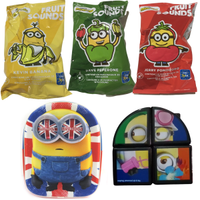 MINIONS GADGET FIGURE PERSONAGGI GIOCATTOLI ZAINO