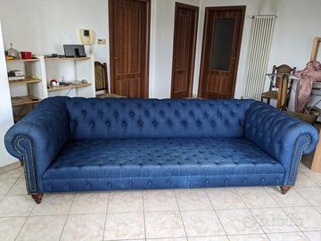 Divano 4 Posti Chesterfield Originale
