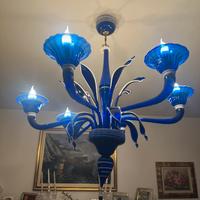 Lampadario vetro murano