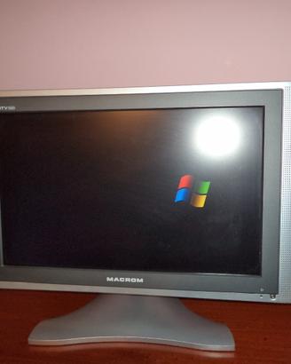 Monitor pc 17"con sintonizzatore TV
