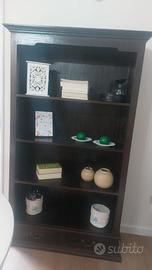 Libreria in Legno massello Arte Povera