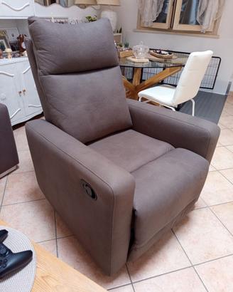 Poltrona relax recliner manuale NUOVA