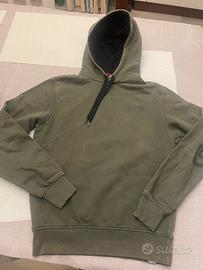 Felpa con cappuccio north sails colore verdone xs