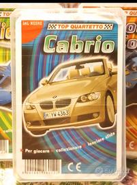 SET DUE MAZZI DI CARTE TOP QUARTETTO CABRIO E MOTO