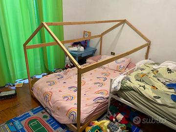 Letto montessoriano una piazza e mezza