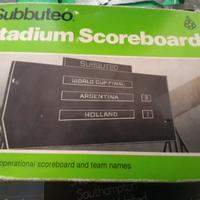 subbuteo tabellone scoreboard vintage