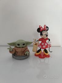 lotto statuine Kinder Gran sorpresa Minnie Disney 
