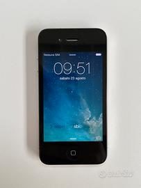 Apple iPhone 4 nero da 16 gb
