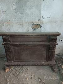 Letto singolo in legno primi 900