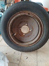 ruota montaggio in carrello 