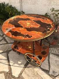 carrello porta bevande antico