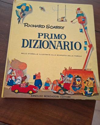 libro vintage "il primo dizionario "