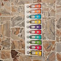 Quadro decorativo moderno Route 66 colorato