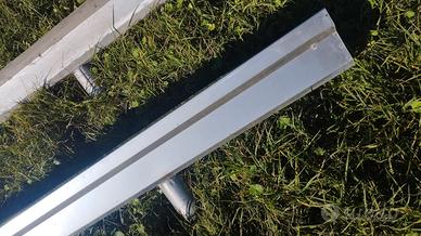 canali per gronda in acciaio inox