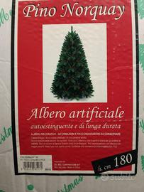 ALBERO DI NATALE ARTIFICIALE PINO NORQUAY 180cm