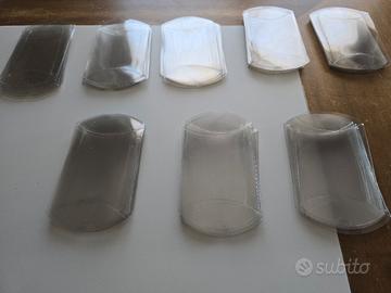 80 scatole trasparenti in PVC 