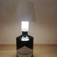 Lampada Bottiglia Gin Hendrick's