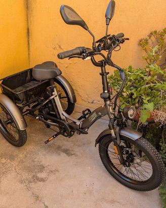Bicicletta cargo elettrica tre ruote (Nuova!)
