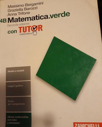 "4B Matematica verde" Bergamini