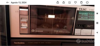 piastra di registrazione teac v66c