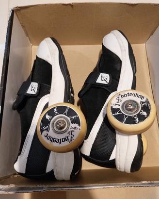 Skateshoe scarpe con rotelle n.42