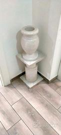 vaso colonna marmo 