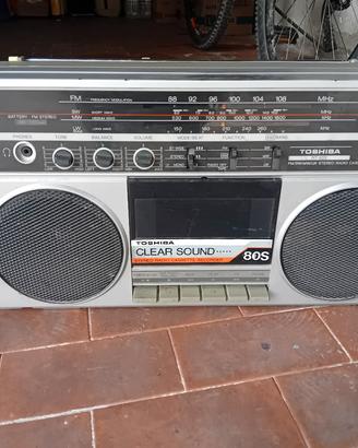 radio cassette toshiba rt-80s