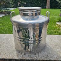 contenitore acciaio per olio
