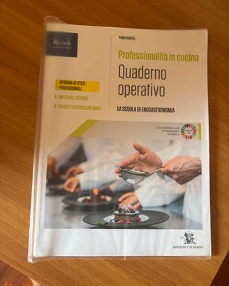 Professionalità in cucina quaderno operativo