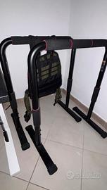 Barra parallele dips chalistenics