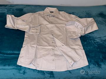 Camicia grigia manica lunga Extro Made in Italy L