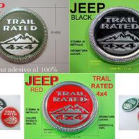 JEEP TRAIL RATED 4x4 Stemma RENEGADE WRANGLER Logo