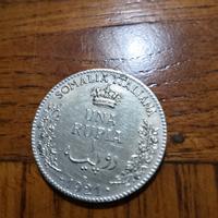 Moneta Una Rupia 1921 - Somalia Italiana - Vittori