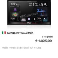 Stereo 2 din pioneer AVCI-F60DAB