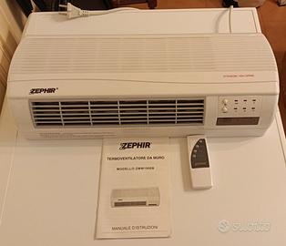 Termoventilatore da parete Zephir.